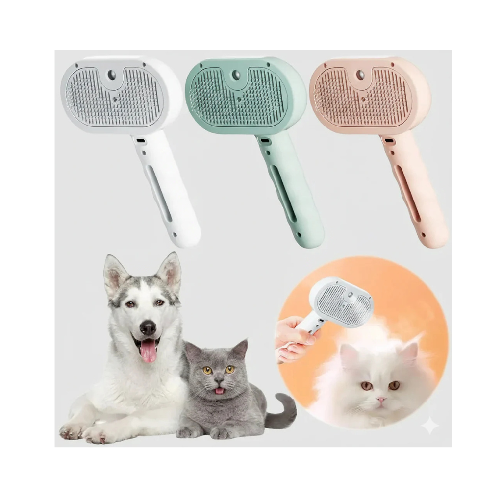 Pet Electric Steam Brush