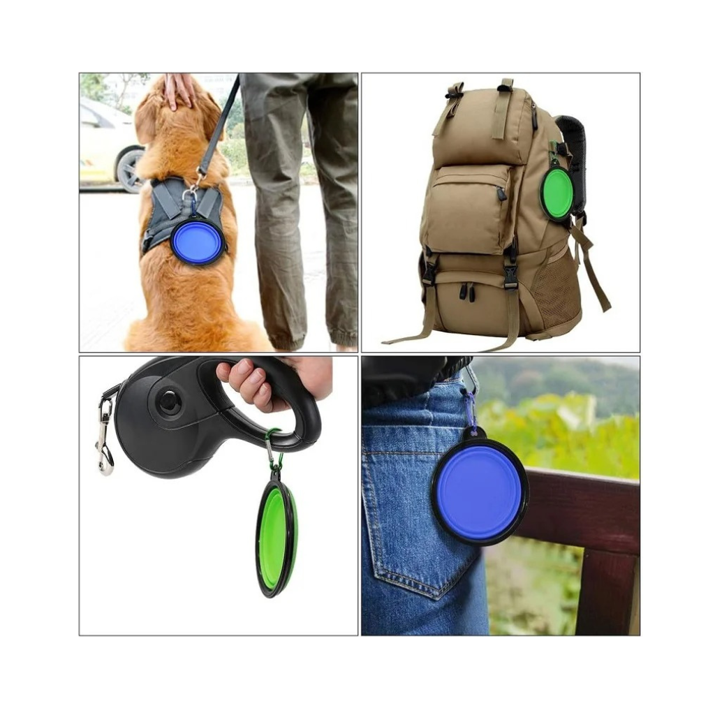 Collapsible Dog Travel Bowl