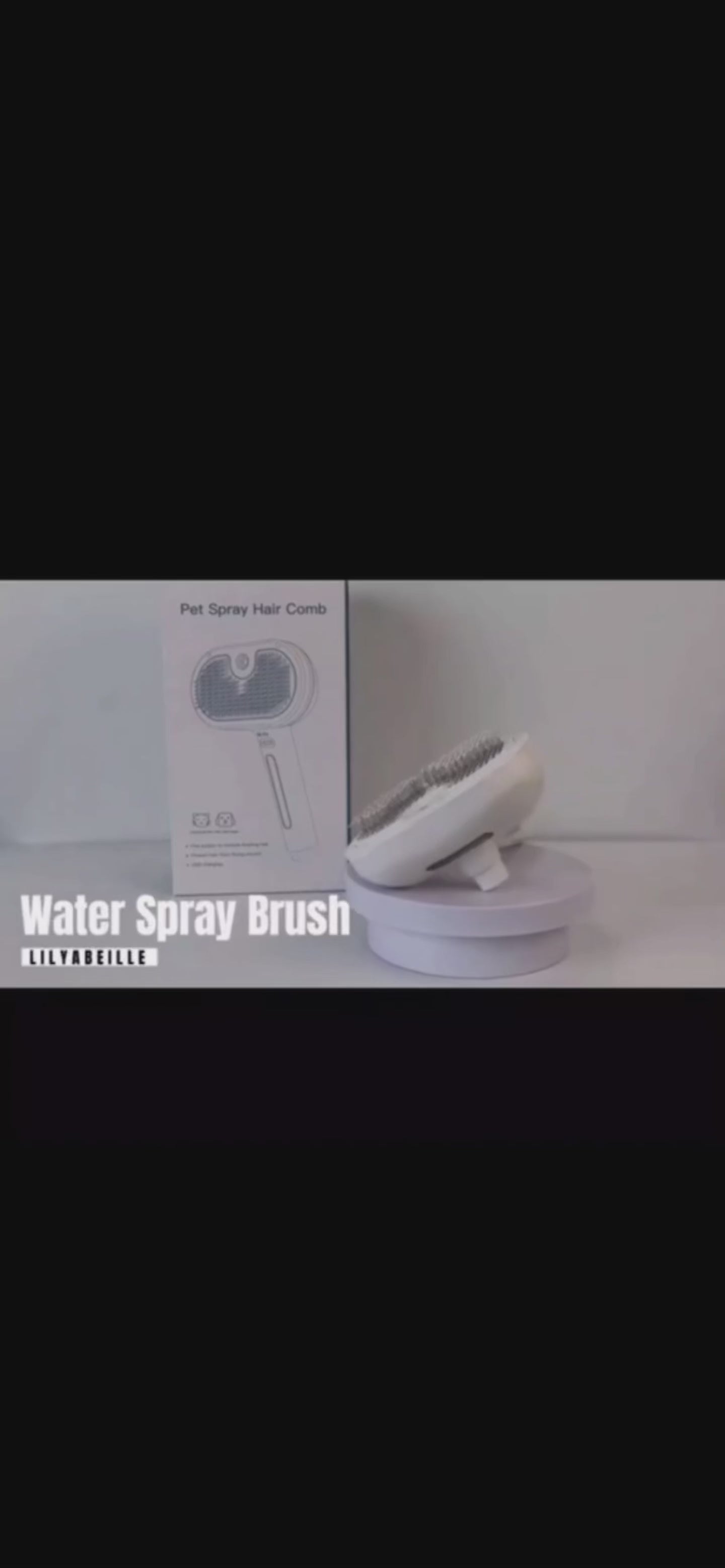 Pet Electric Steam Brush